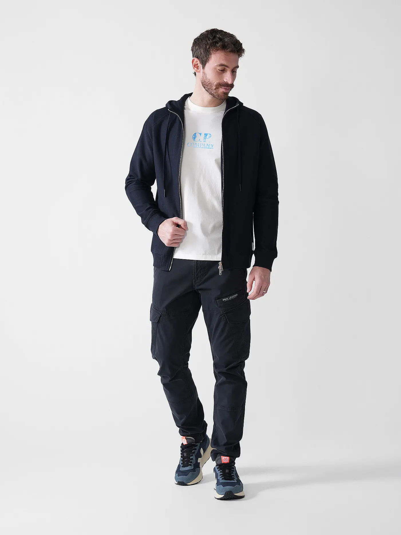 REPLAY | Sweatjacke | dunkelblau
