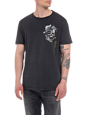 REPLAY | T-Shirt | schwarz