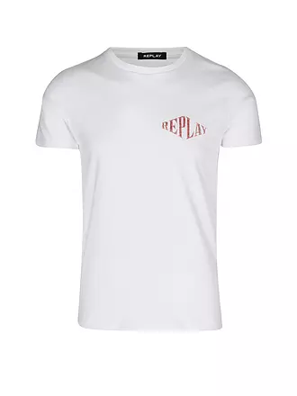 REPLAY | T-Shirt | weiss