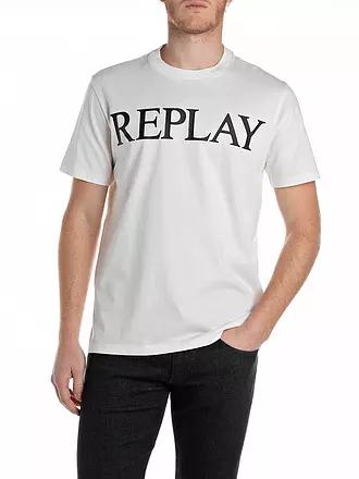 REPLAY | T-Shirt | weiss