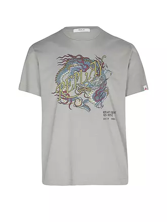 REPLAY | T-Shirt | grau