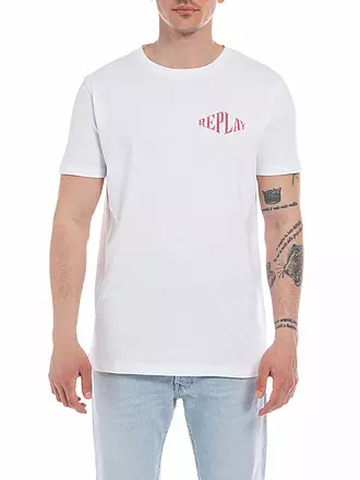 REPLAY | T-Shirt | weiss