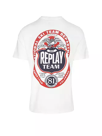 REPLAY | T-Shirt | weiss