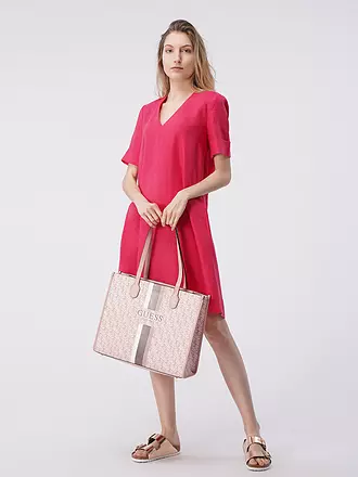 RIANI | Leinenkleid | pink