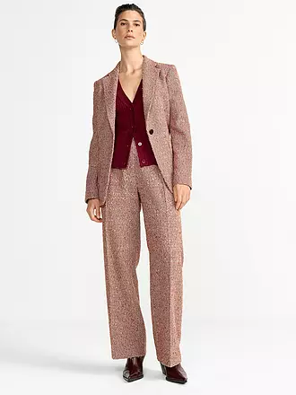 RICH & ROYAL | Businesshose | dunkelrot