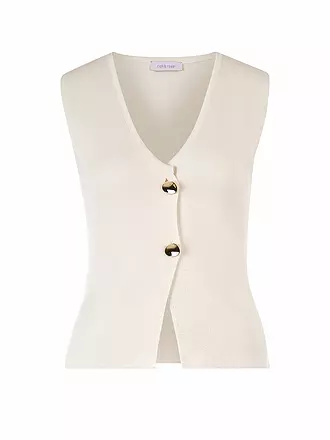 RICH & ROYAL | Gilet | creme