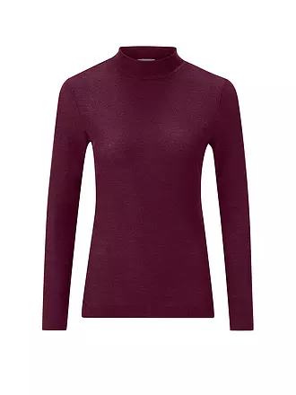 RICH & ROYAL | Rollkragenpullover | dunkelrot