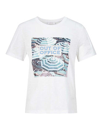 RICH & ROYAL | T-Shirt OUT OF OFFICE | weiß