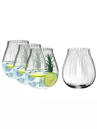 RIEDEL | Gin Tonic Glas 4er Set OPTICAL O 762ml | transparent