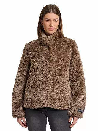 RINO&PELLE | Jacke in Felloptik KION | beige