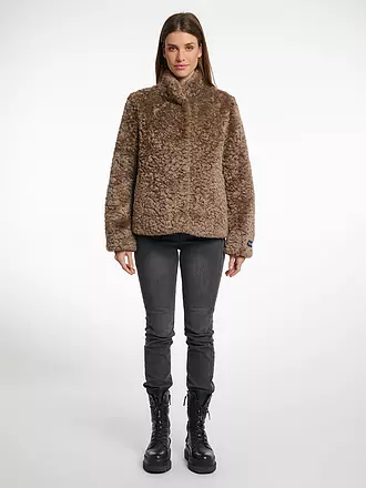 RINO&PELLE | Jacke in Felloptik KION | camel