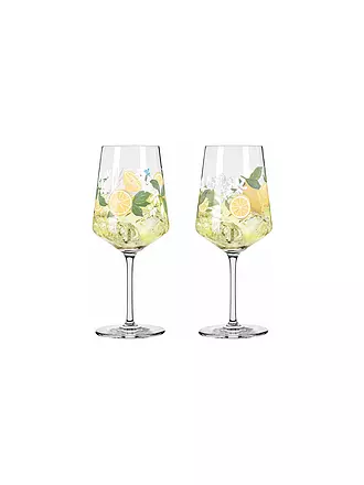 RITZENHOFF | Aperitifglas 2er Set SOMMERTAU LIMONCELLO F25 Gelb | gelb