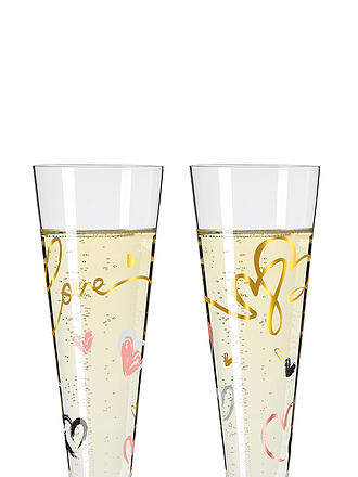 RITZENHOFF | Champagnerglas Set 2er GOLDNACHT | gold