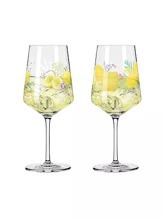 RITZENHOFF | Sommertau Aperitifglas 2er Set #19 #20 Kordes ,Vasco 2024 | gelb