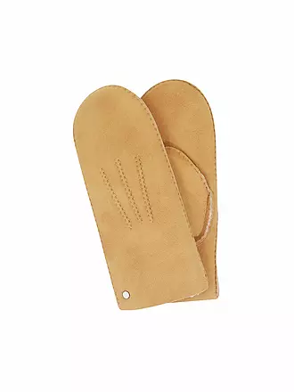 ROECKL | Lederhandschuhe - Fäustlinge | camel