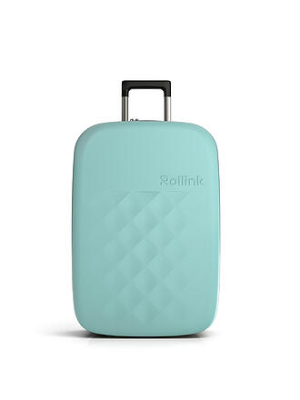 ROLLINK | Trolley Flex26 Vegan faltbar 64cm | tuerkis