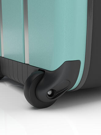 ROLLINK | Trolley Flex26 Vegan faltbar 64cm | tuerkis