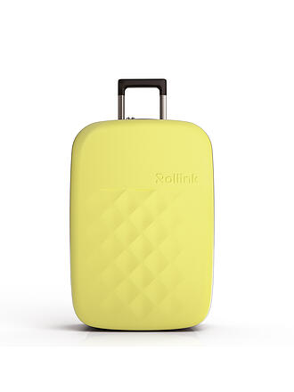 ROLLINK | Trolley Flex26 Vegan faltbar 64cm | gelb