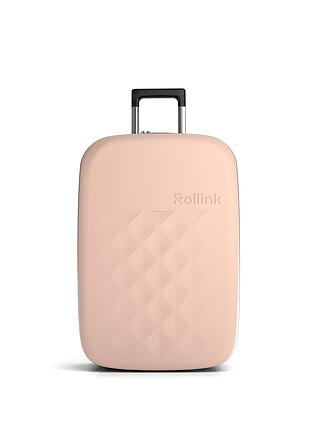 ROLLINK | Trolley Flex26 Vegan faltbar 64cm | rosa