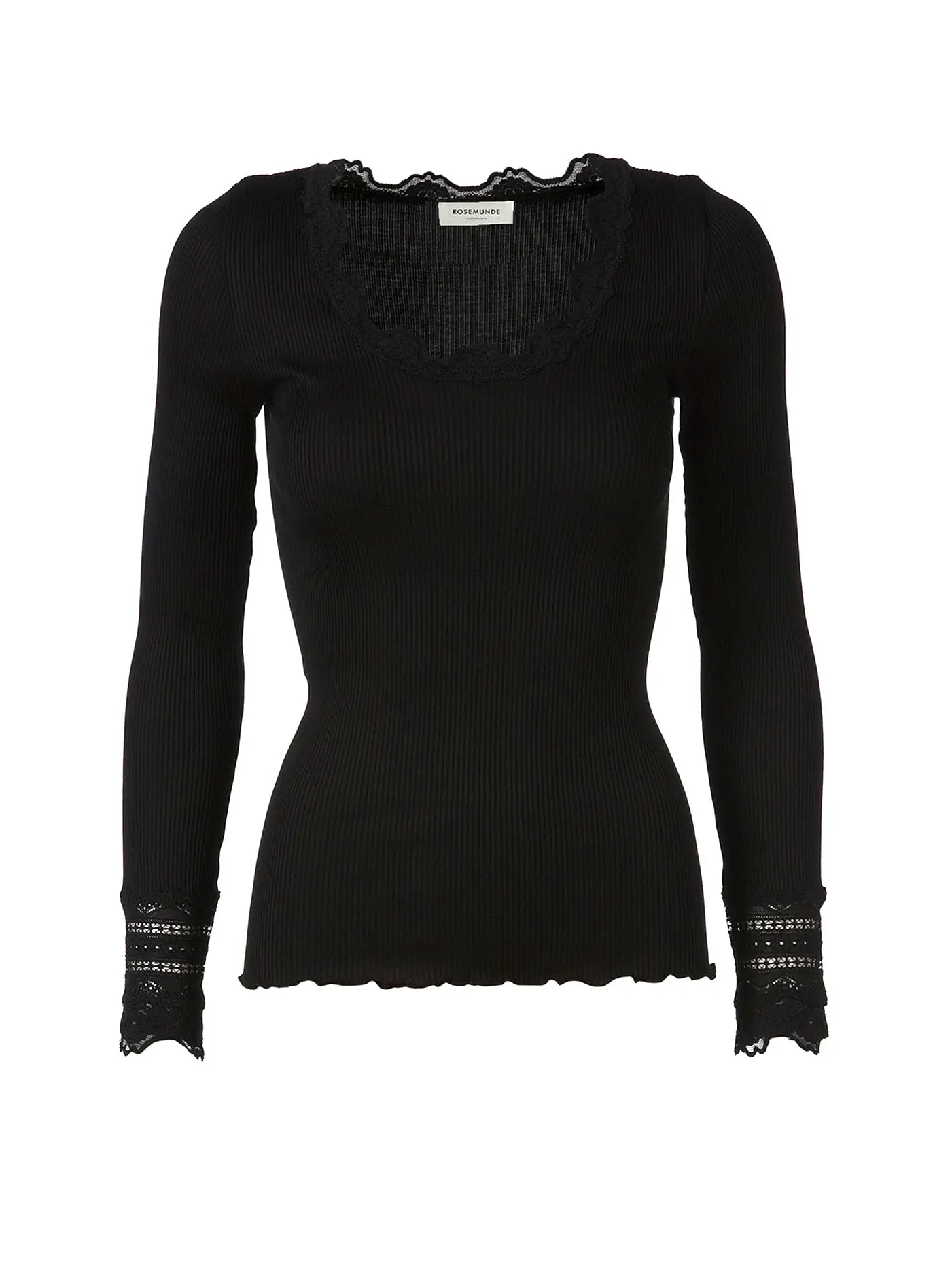 ROSEMUNDE | Langarmshirt | schwarz
