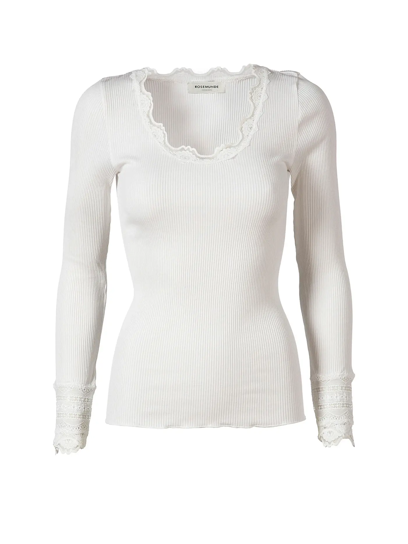 ROSEMUNDE | Langarmshirt | weiss