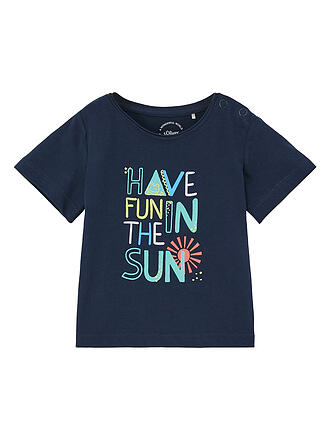 S.OLIVER | Baby T-Shirt | dunkelblau
