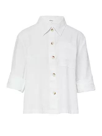 S.OLIVER | Bluse | weiss