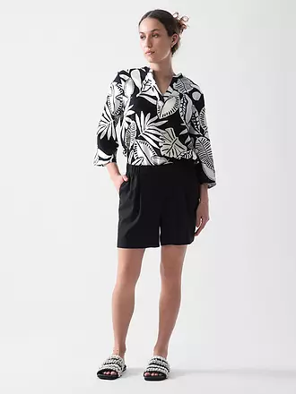 S.OLIVER | Blusenshirt | schwarz