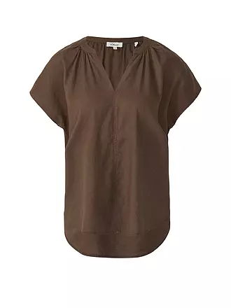 S.OLIVER | Blusenshirt | schwarz