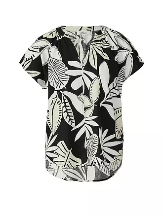 S.OLIVER | Blusenshirt | schwarz