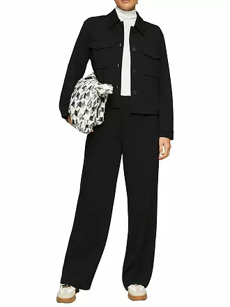 S.OLIVER | Businesshose | schwarz