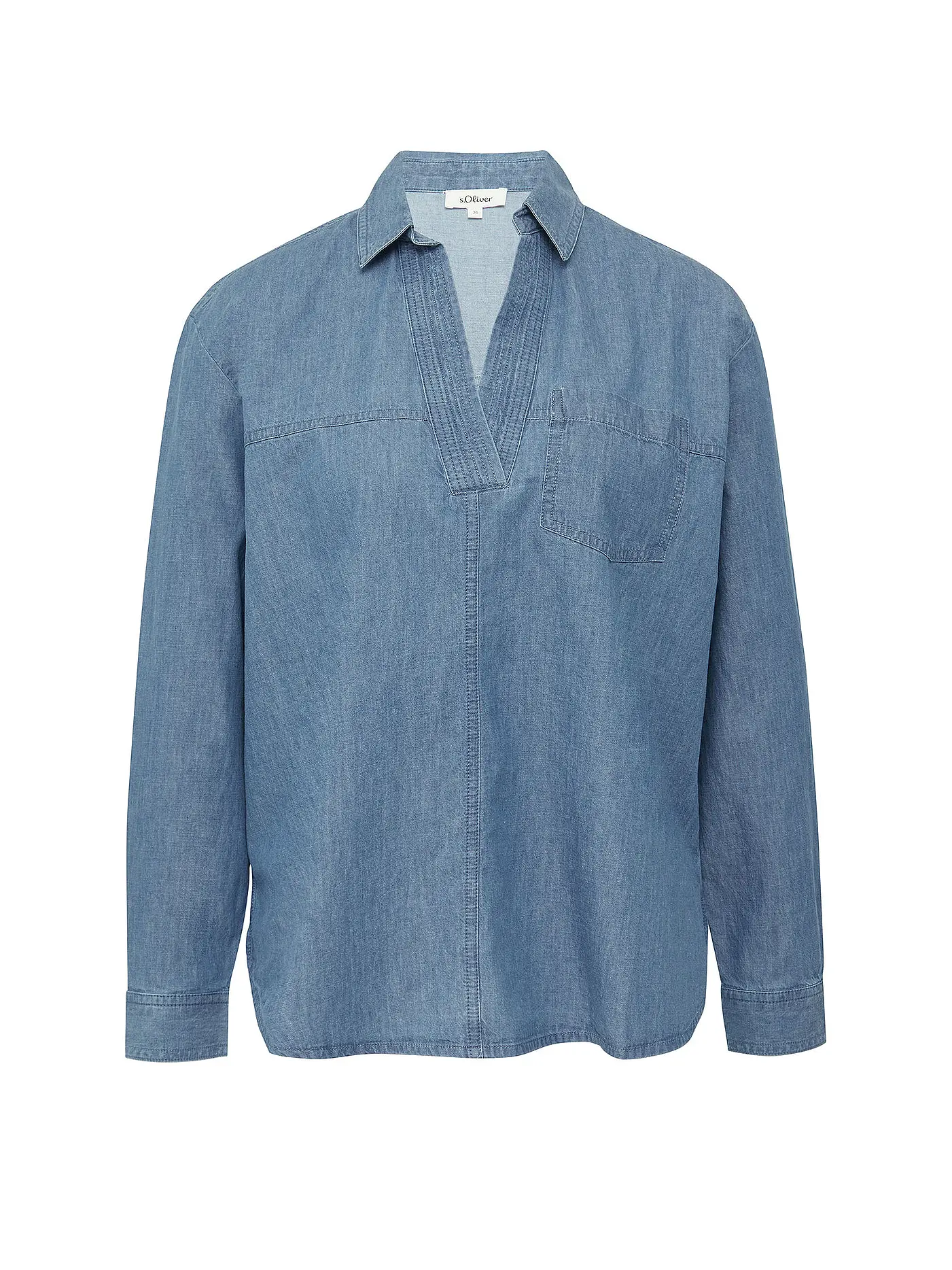 S.OLIVER | Jeansbluse | 