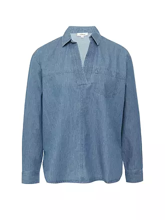 S.OLIVER | Jeansbluse | blau