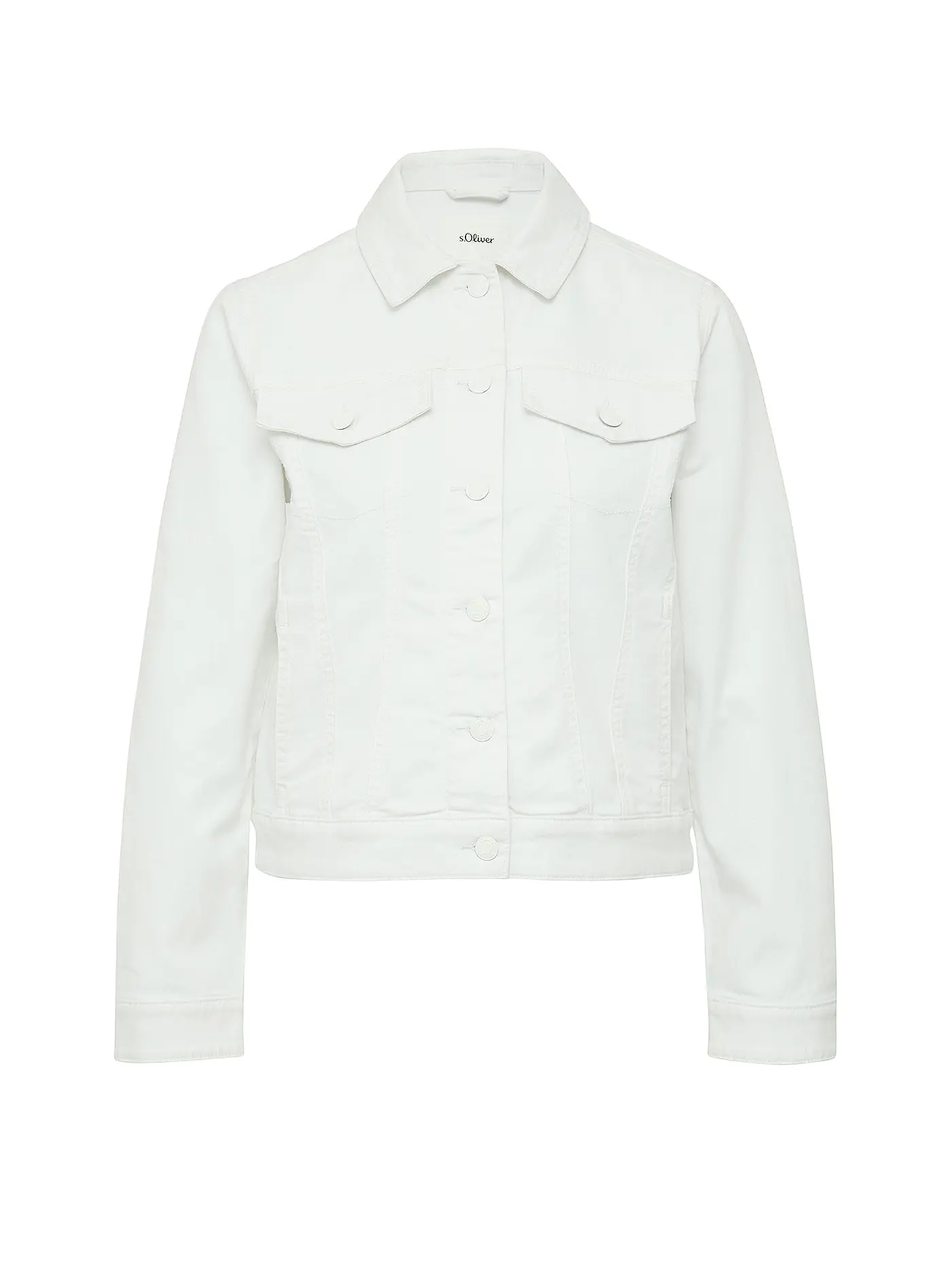 S.OLIVER | Jeansjacke | weiss