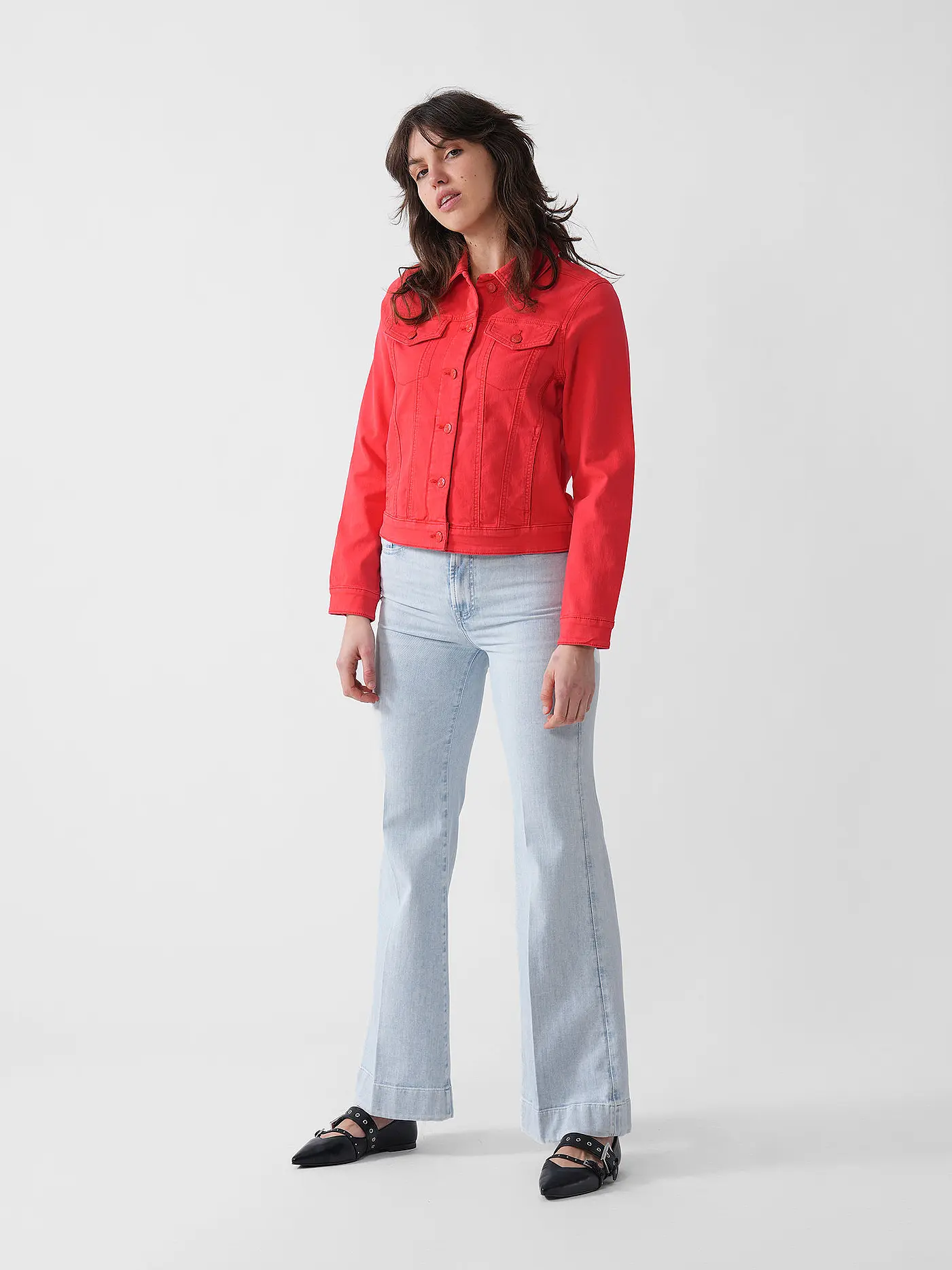 S.OLIVER | Jeansjacke | rot