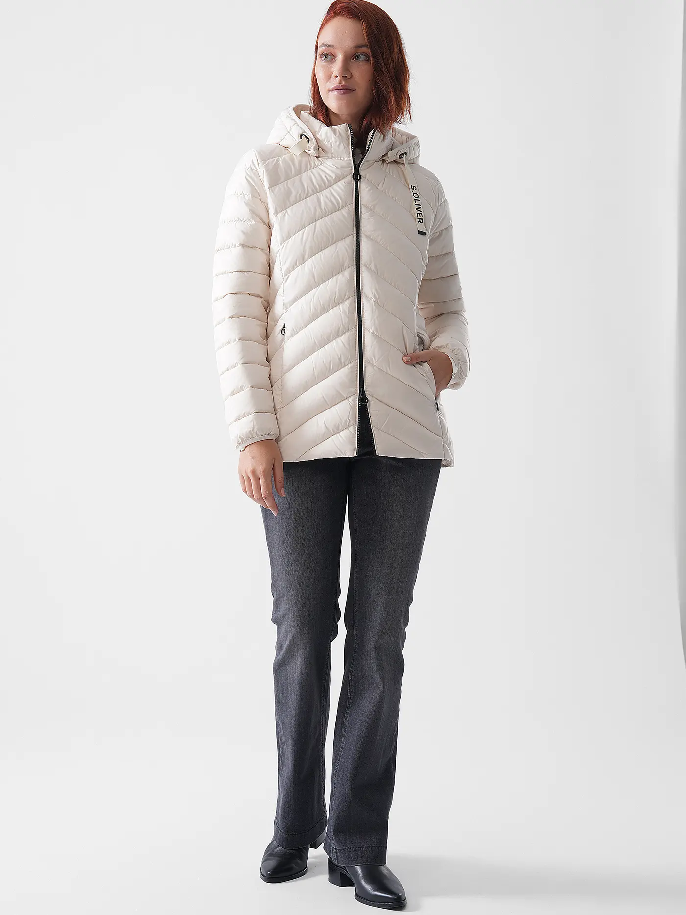 S.OLIVER | Leichtsteppjacke | creme