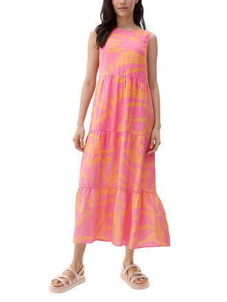 S.OLIVER | Leinen Kleid | pink