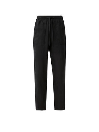 S.OLIVER | Leinenhose | grün