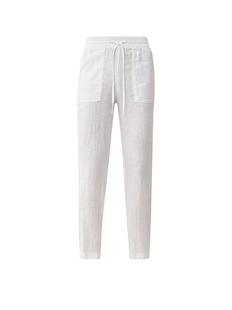 S.OLIVER | Leinenhose | weiss