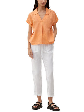 S.OLIVER | Leinenhose | weiss