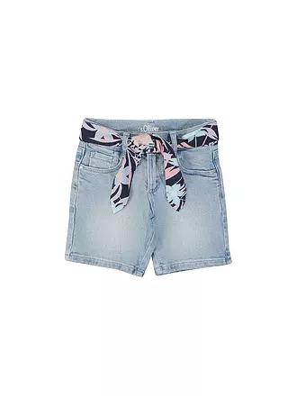 S.OLIVER | Mädchen Jeansshorts | hellblau