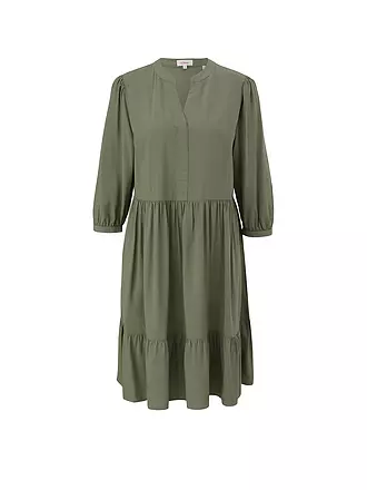 S.OLIVER | Midikleid | schwarz