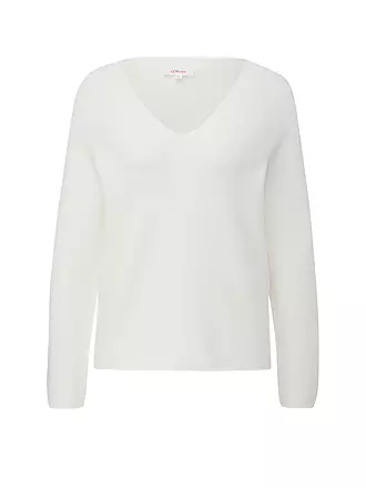 S.OLIVER | Pullover | weiss