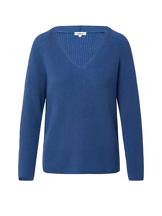 S.OLIVER | Pullover | blau