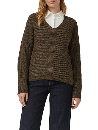 S.OLIVER | Pullover | braun