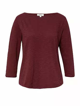S.OLIVER | Shirt | dunkelrot