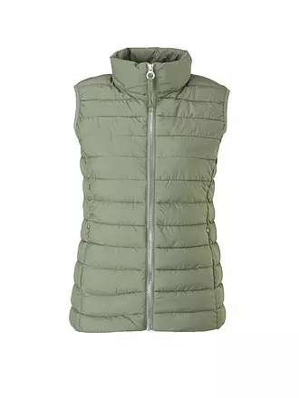 S.OLIVER | Steppgilet | dunkelblau