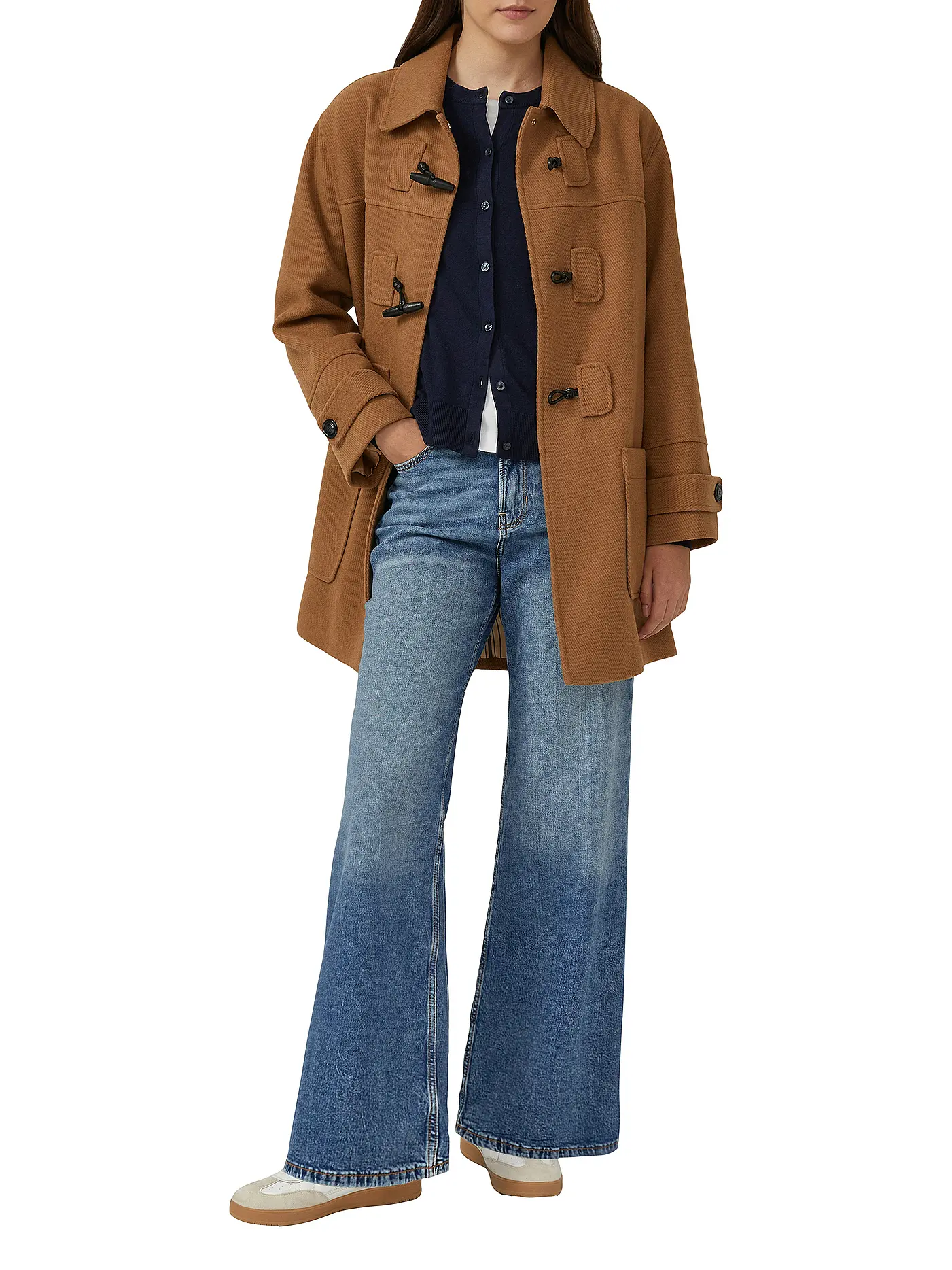S.OLIVER | Strickjacke | dunkelblau