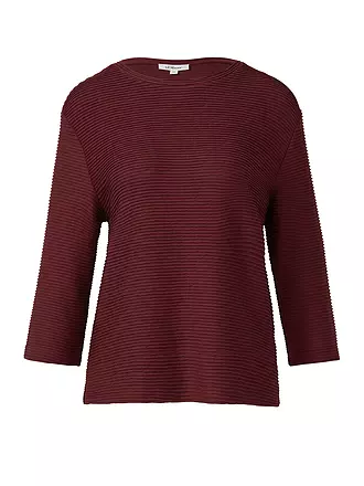 S.OLIVER | Sweater | dunkelrot