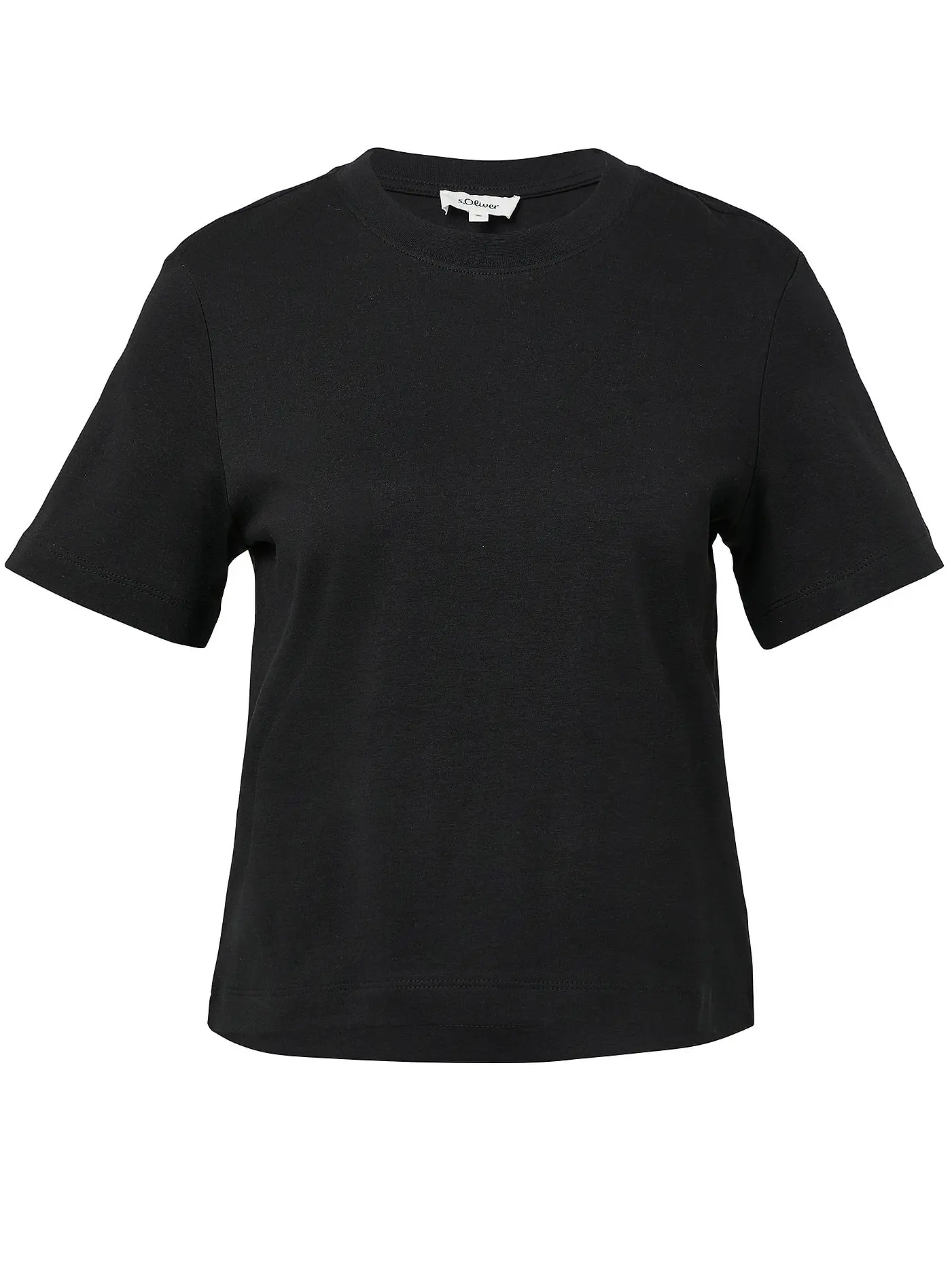 S.OLIVER | T-Shirt | schwarz
